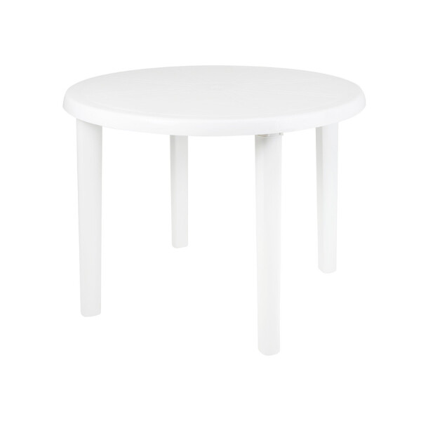 MESA REDONDA MOR 90ØX72 BLANCO