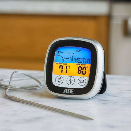 Termómetro para Barbacoa con Sonda 250ºC ADE Termómetro para Barbacoa con Sonda 250ºC ADE