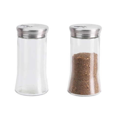 SALERO-PIMENTERO 100ML SELECTA 5X5X10CM SALERO-PIMENTERO 100ML SELECTA 5X5X10CM