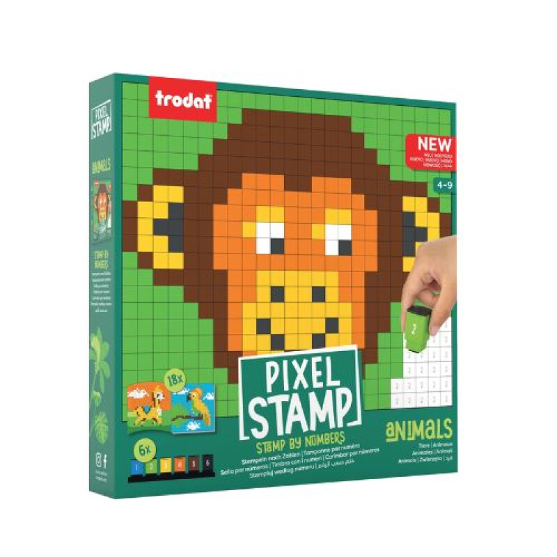 LIBRO INTERACTIVO PIXEL STAMP ANIMALES Libro Interactivo Pixel Stamp Animales