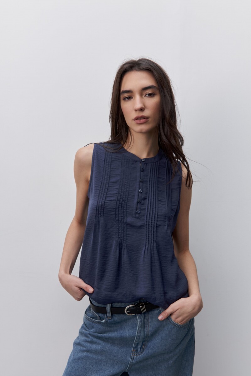 BLUSA NUPA Azul Marino