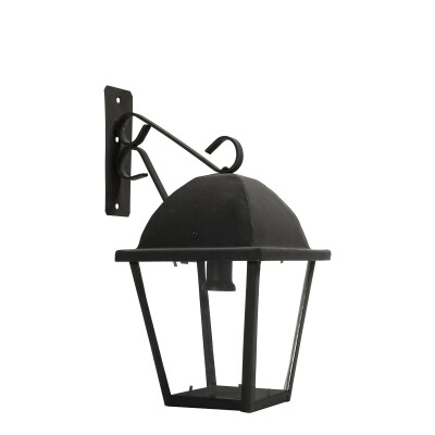 Farol Nº2 Colonial de Hierro 4 Caras 25 cm Farol Nº2 Colonial de Hierro 4 Caras 25 cm