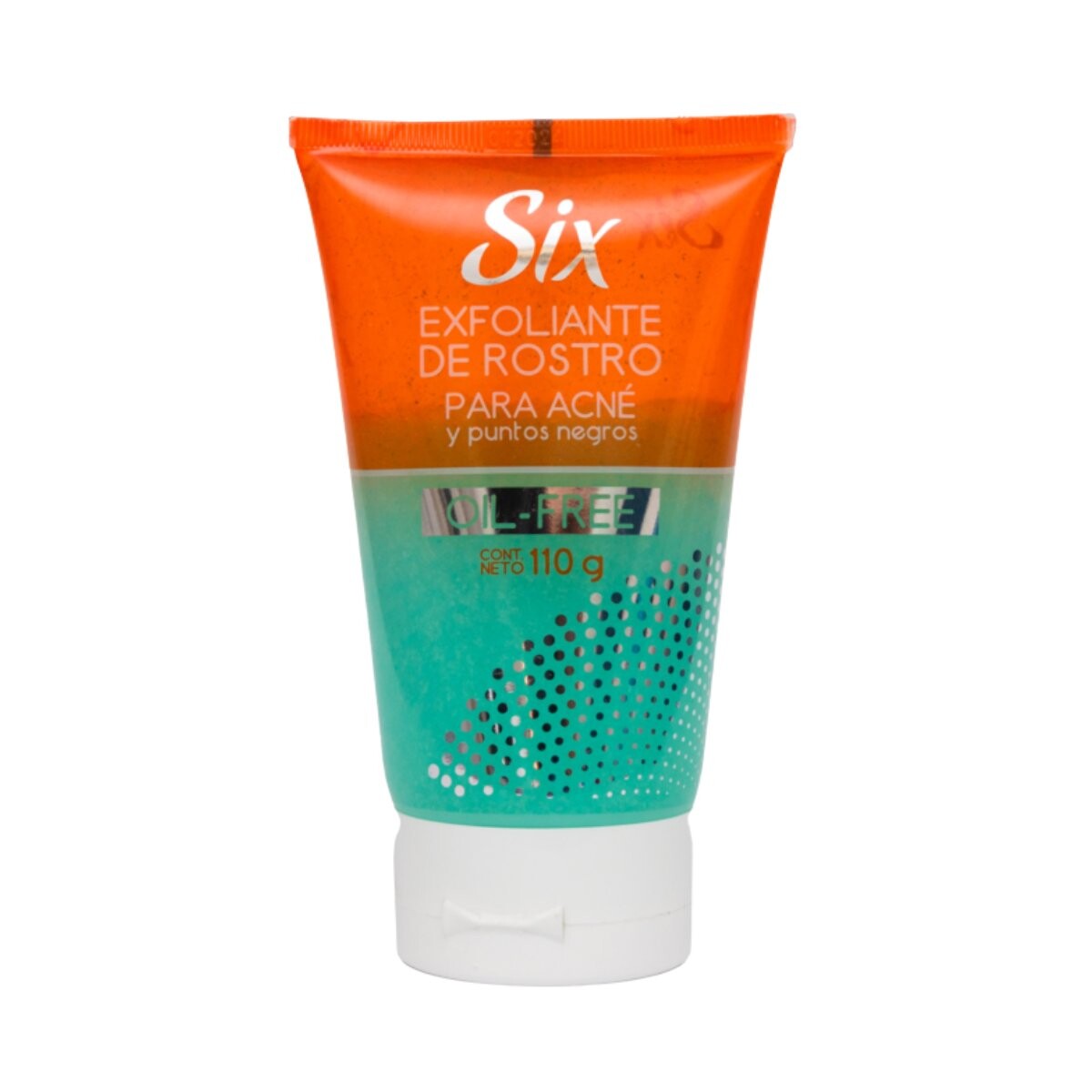 EXFOLIANTE DE ROSTRO SIX 110 GR PARA ACNE 