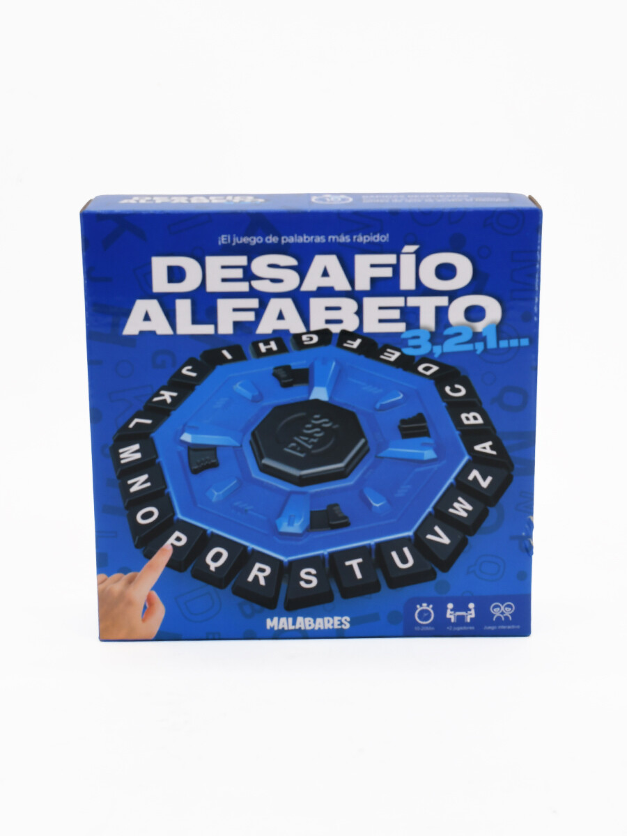 JUEGO DE LETRAS CONTRARELOJ - ROJO (V) 