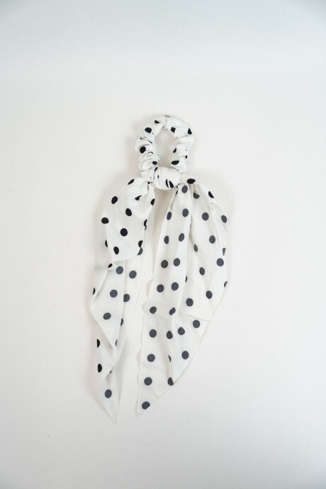 Gomita De Pelo Rosa Blanco