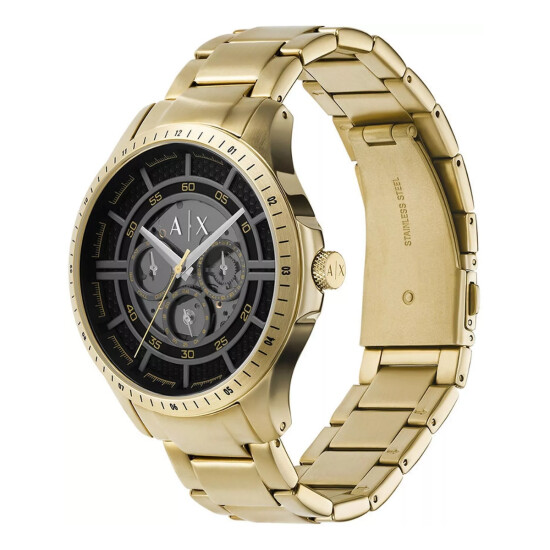 Reloj ARMANI EXCHANGE HAMPTON Acero Dorado Esfera 46mm 0