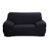 Funda Protector Sillón Sofá 2 Cuerpos Ajustable Elastizada Variante Color Negro
