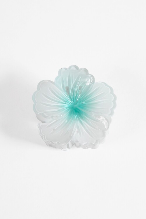 Broche flor celeste
