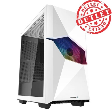 Gabinete Deepcool Cyclops Blanco (con Detalles) 001