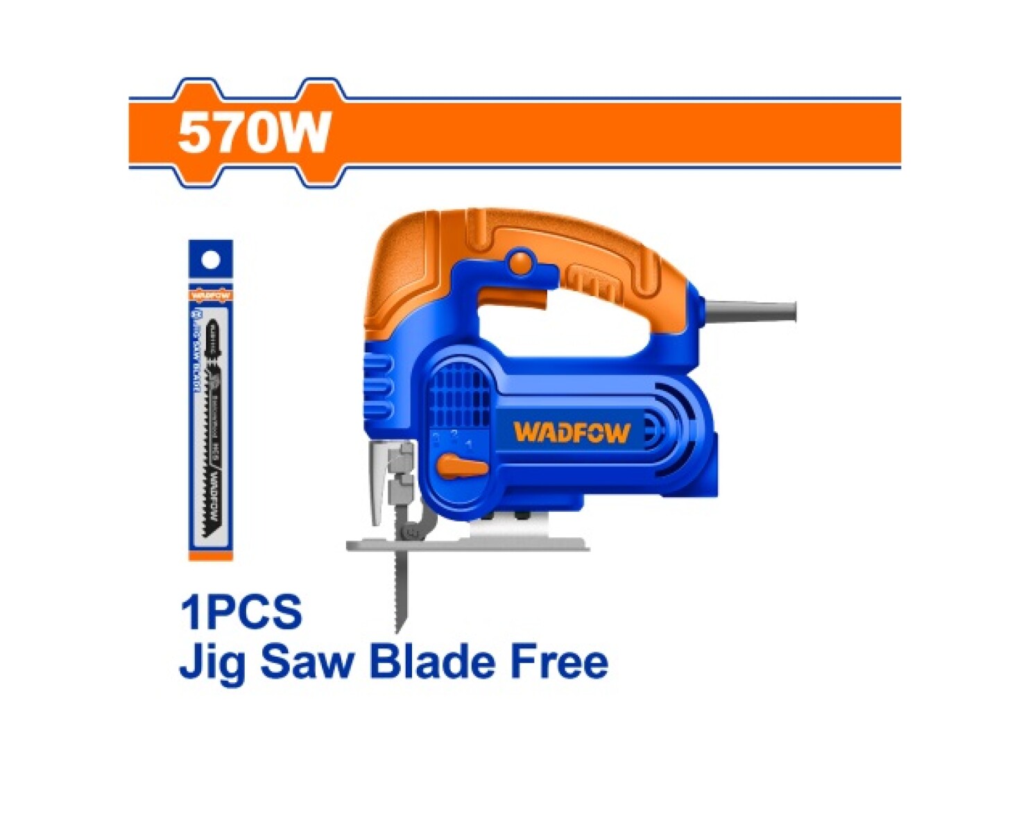 SIERRA CALADORA 220V 570W 800-3000RPM WJS15571 WADFOW 