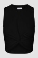 Top Twiggi Frunce Black