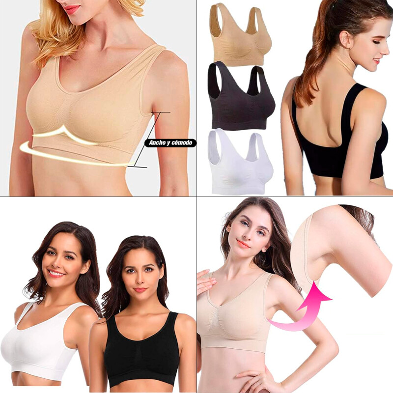 Soutien Top Deportivo Beige
