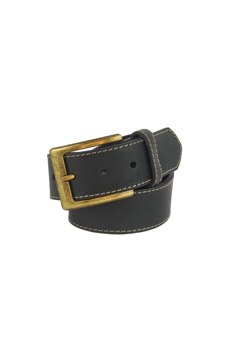 Cinto al corte 40mm c/costura Negro