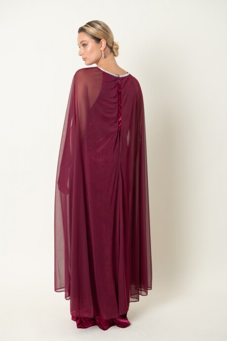 VESTIDO GRANATE VESTIDO GRANATE