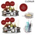 Estante Organizador Adhesivo Set X5 Esquinero De Ducha Baño Plateado BAN010 Estante Organizador Adhesivo Set X5 Esquinero De Ducha Baño Plateado BAN010
