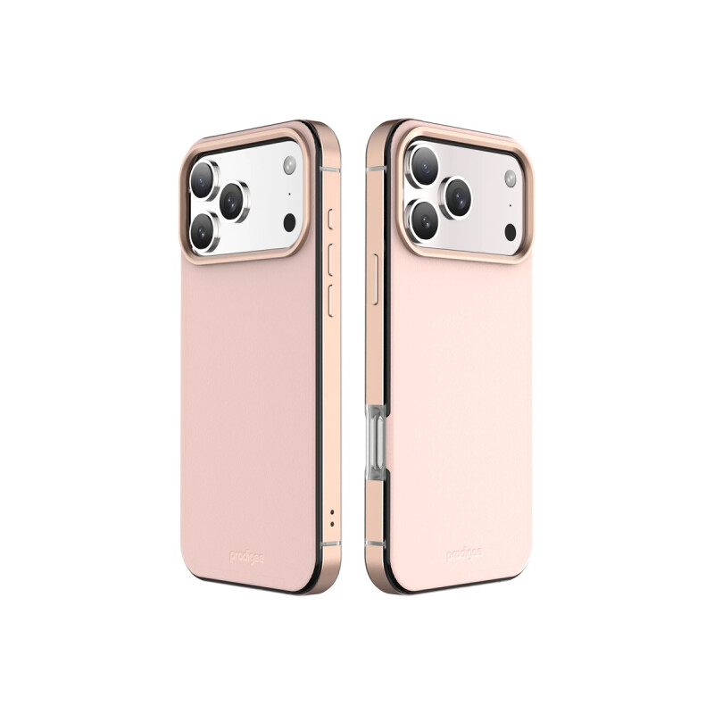 Protector Prodigee Edge para iPhone 17 Pro Max color rosa Protector Prodigee Edge Para Iphone 17 Pro Max Color Rosa