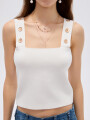 Tops Feral Marfil / Off White