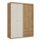 Placard Ropero Star 4 Puertas Con 2 Cajones 5912 MARRON