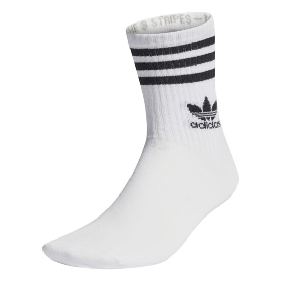 Medias Adidas Mid Cut 3 Pares Blanco