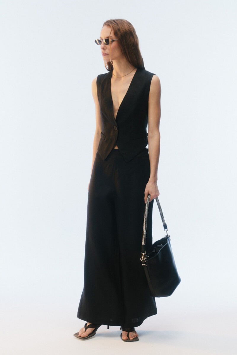 PANTALÓN YUMEI Negro