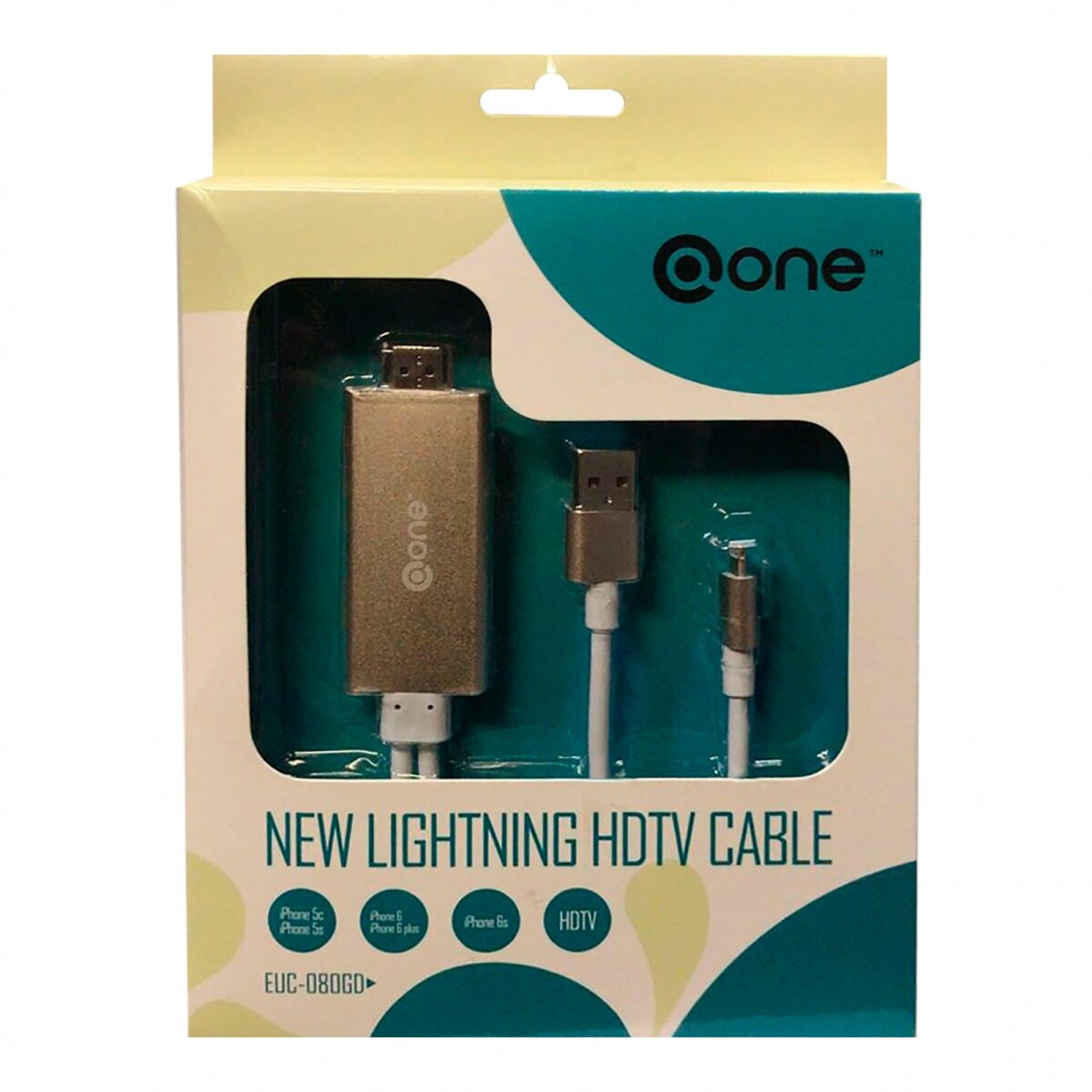 Adaptador ONE HDTV Para iPhone / iPad EUC080GD 