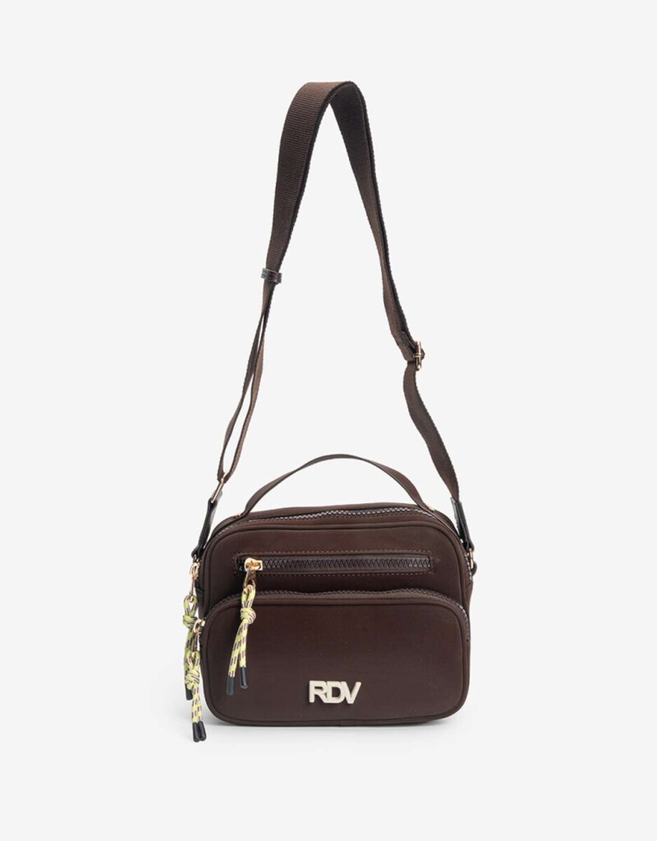 Bandolera Rue Du Voyage - Marron Chocolate 