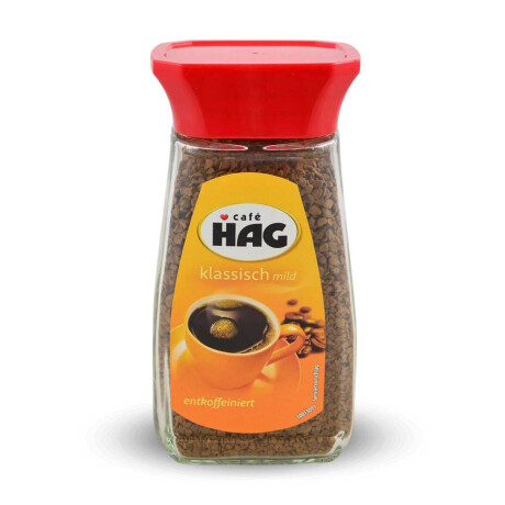 Café Soluble Hag Descafeinado 100 Grs