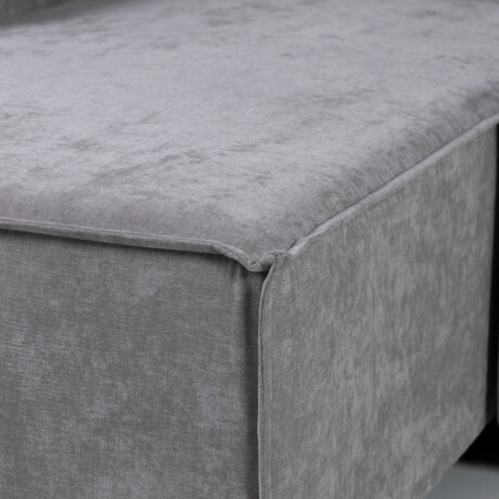 Rinconera Urban - Tela Microfibra - Chaise Izquierdo 12074 (Gris)