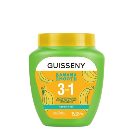 Crema tratamiento capilar 1000 g Guisseny Banana Smooth
