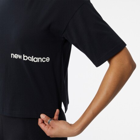 Remera New Balance de dama - WT23513BK BLACK