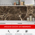 Revestimiento De Pared Placa Pvc Flexible 2.44 X 1.22mts MARRON