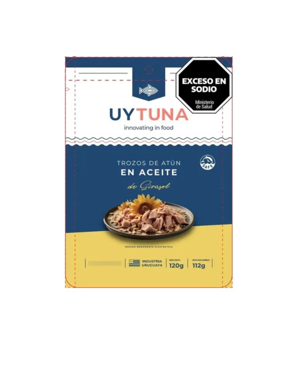 ATÚN EN ACEITE DE GIRASOL 120GRS 