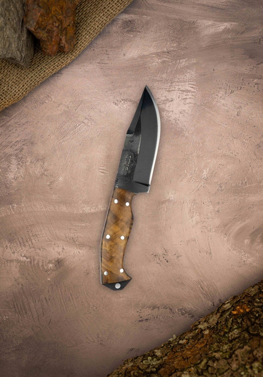 Cuchillo EDC Militar, Cabo madera 