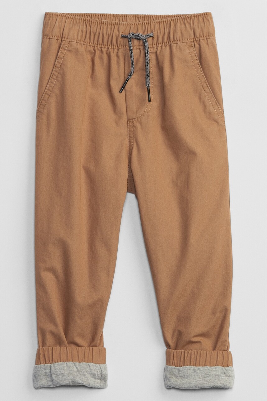 Pantalon Jogger Forrado Toddler Niño Holiday Brown