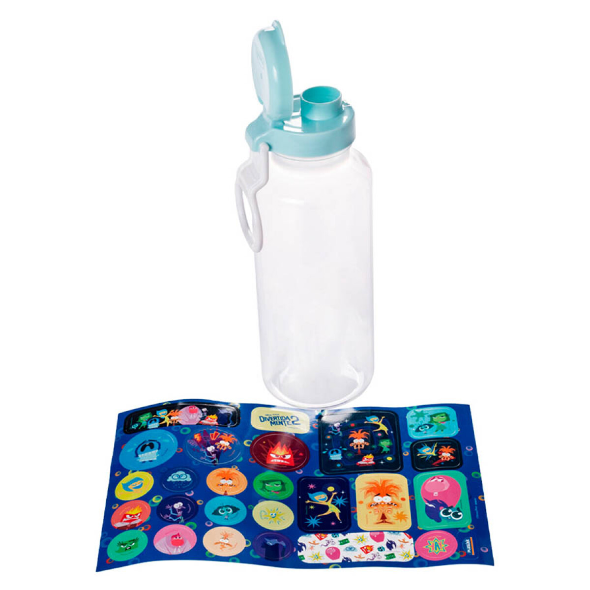 Botella Fun Intensamente 600ml con stickers 