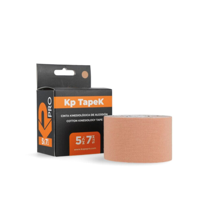 TAPEK CINTA KINESIOLOGICA BEIGE 5X7 única