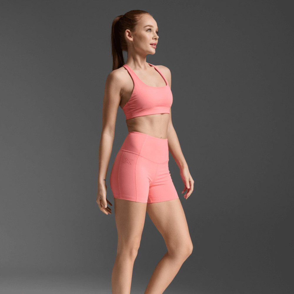 Short Training Form Soft Touch Hi-Rise Comp Mujer Pink Glow/pink Glow