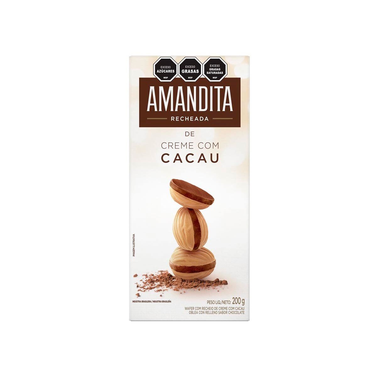 Galletas Amanditas Chocolate 200GR 