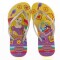 Sandalias Infantiles Havaianas Kids Slim Princes Amarillo - Dorado