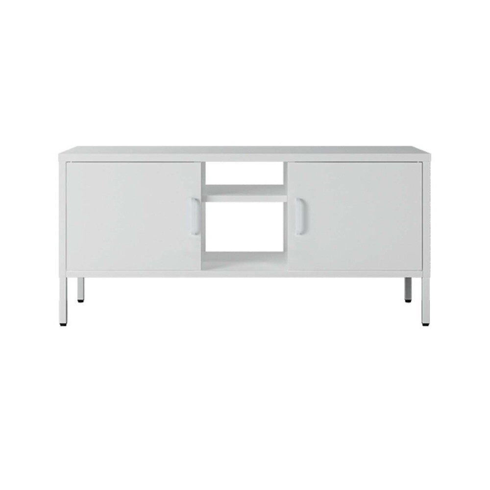 RACK PARA TV METAL BLANCO OLIVIA
