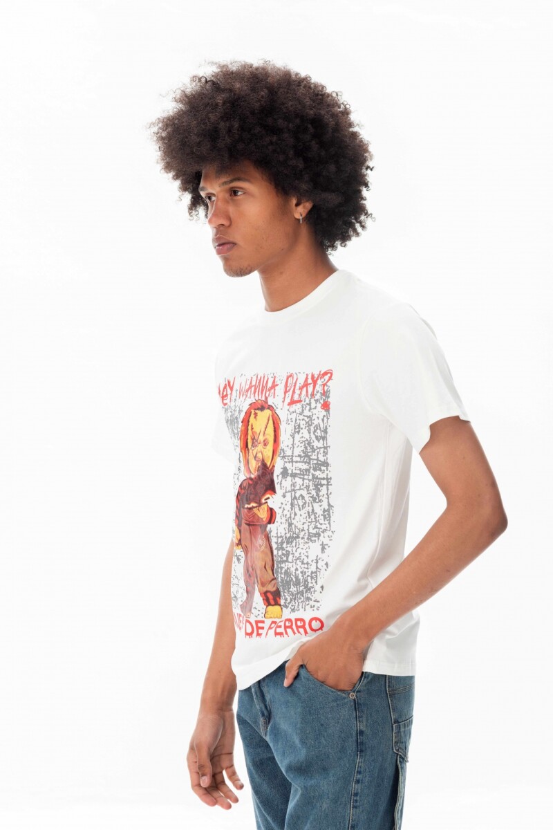 Remera Chuky Blanco