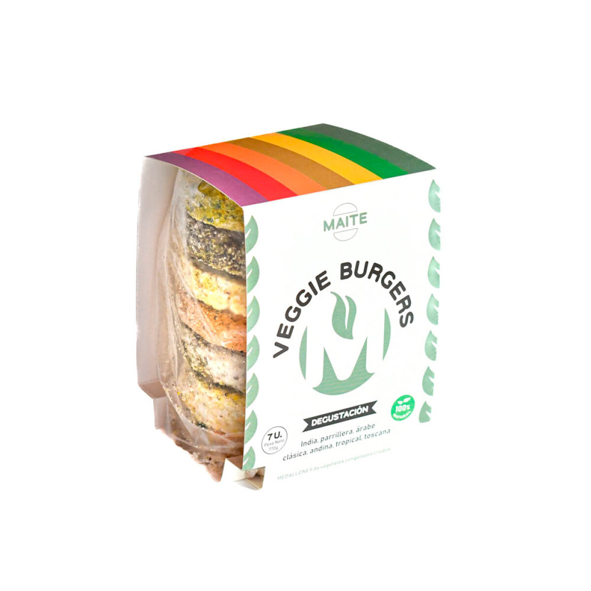 Veggie Burguer Degustacion X 7 Uds 