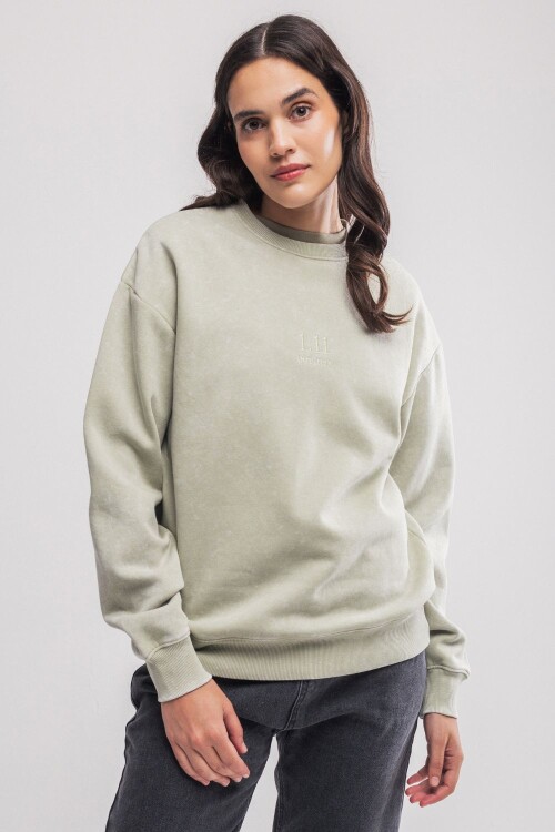 Buzo oversize Verona Verde claro