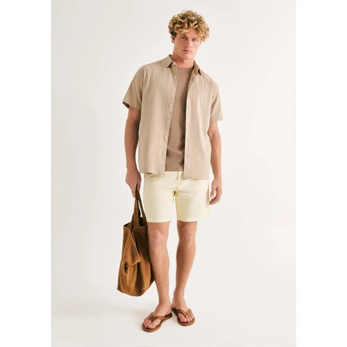 BERMUDA MASC - OFF WHITE 