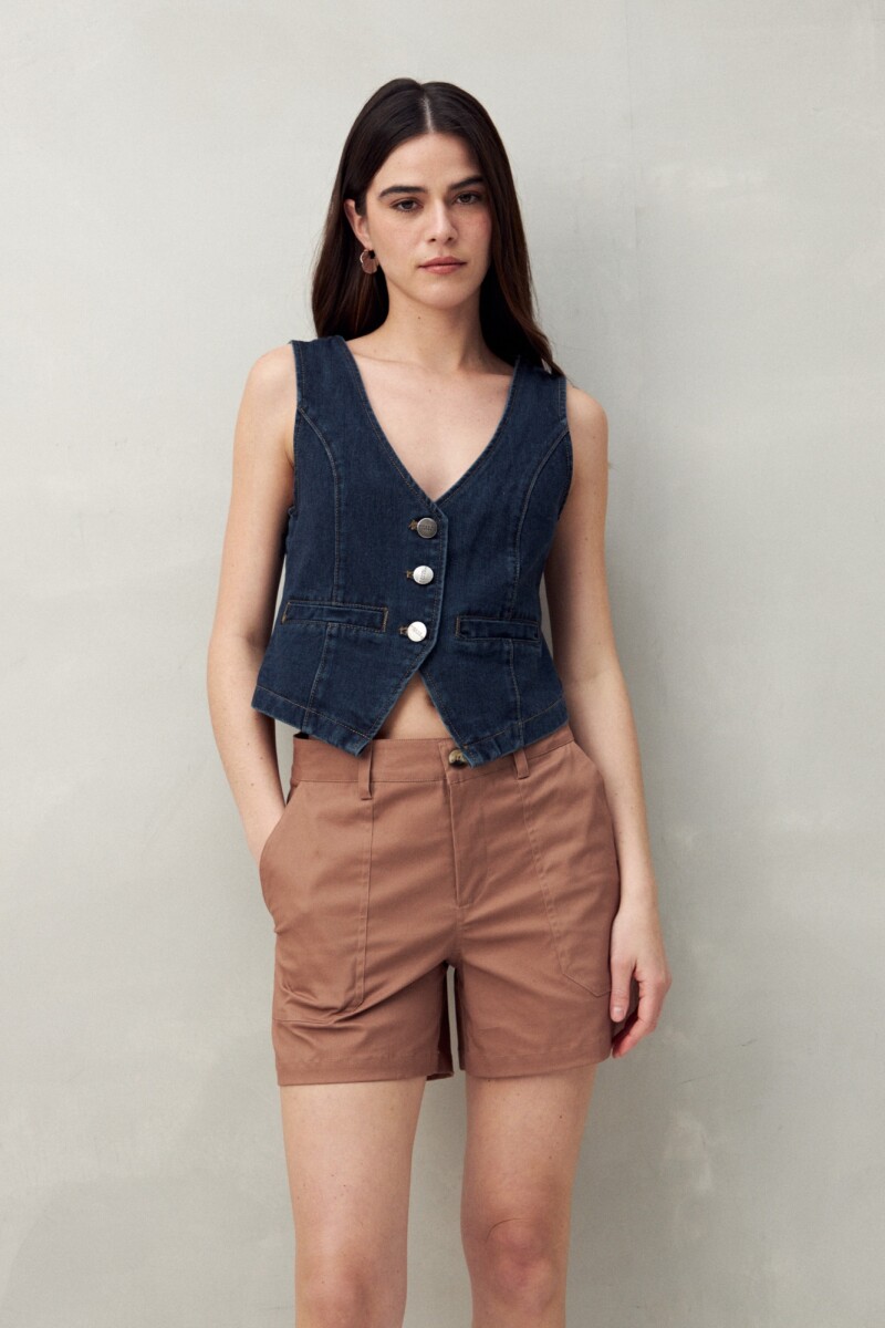 SHORT TAKAI Marron