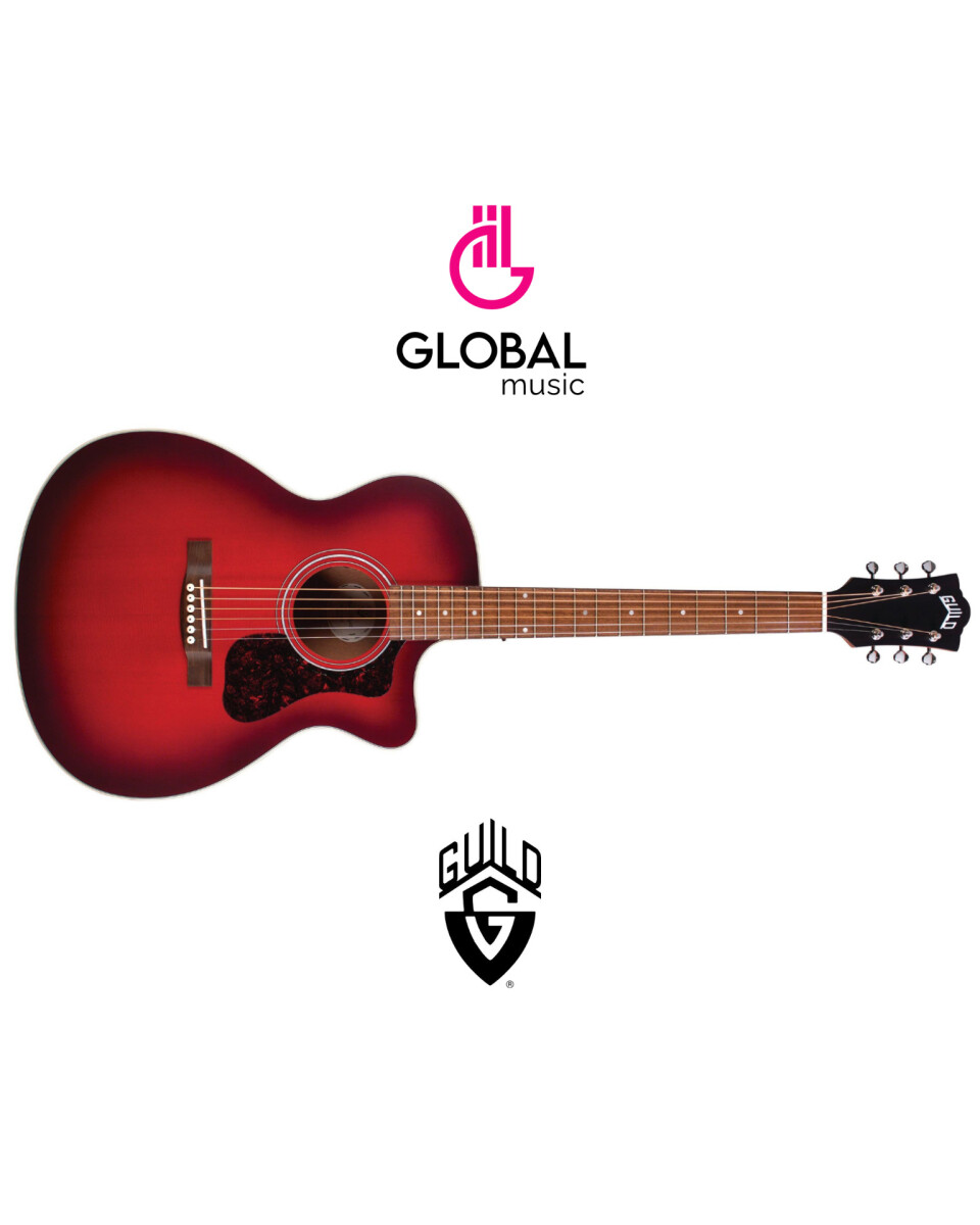 Guitarra Acústica Guild OM-240CE OXB 