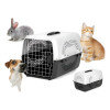 CAJA TRANSPORTADORA PERRO GATO AVION MASCOTAS ANIMALES 58X37 CAJA TRANSPORTADORA PERRO GATO AVION MASCOTAS ANIMALES 58X37