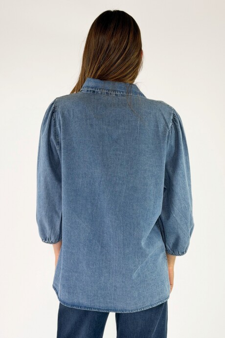 CAMISA MAUI Celeste