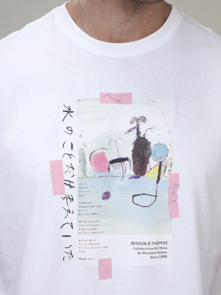 T-SHIRT TAPE BLANCO
