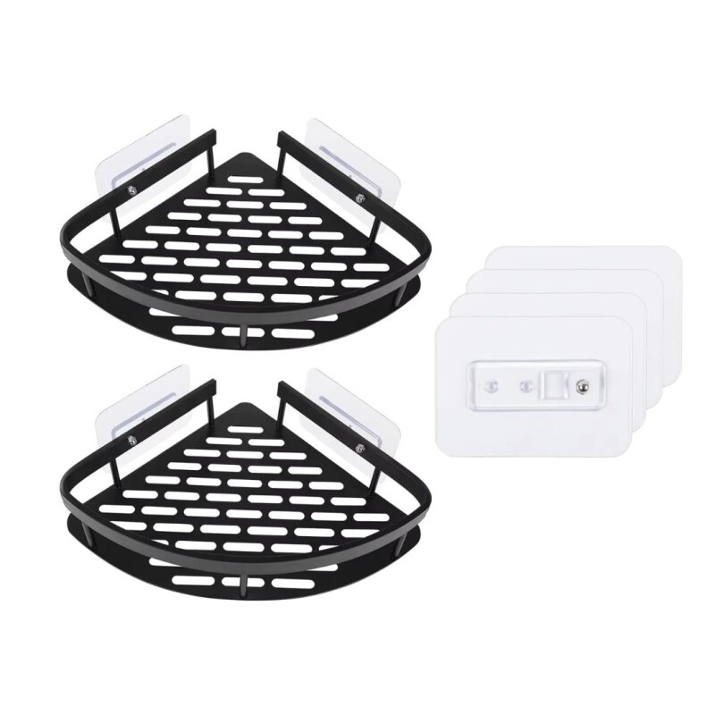 Estante Esquinero Baño Ducha Adhesivo Organizador Repisa X2 Estante Esquinero Baño Ducha Adhesivo Organizador Repisa X2